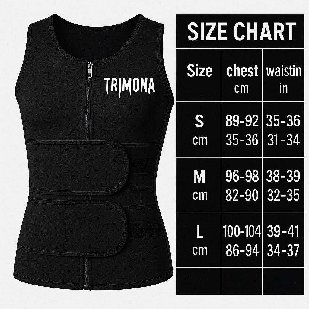 Trimona™ Waist Trainer Sauna Vest