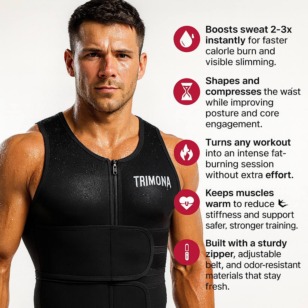 Trimona™ Waist Trainer Sauna Vest