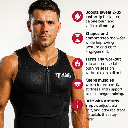 Trimona™ Waist Trainer Sauna Vest